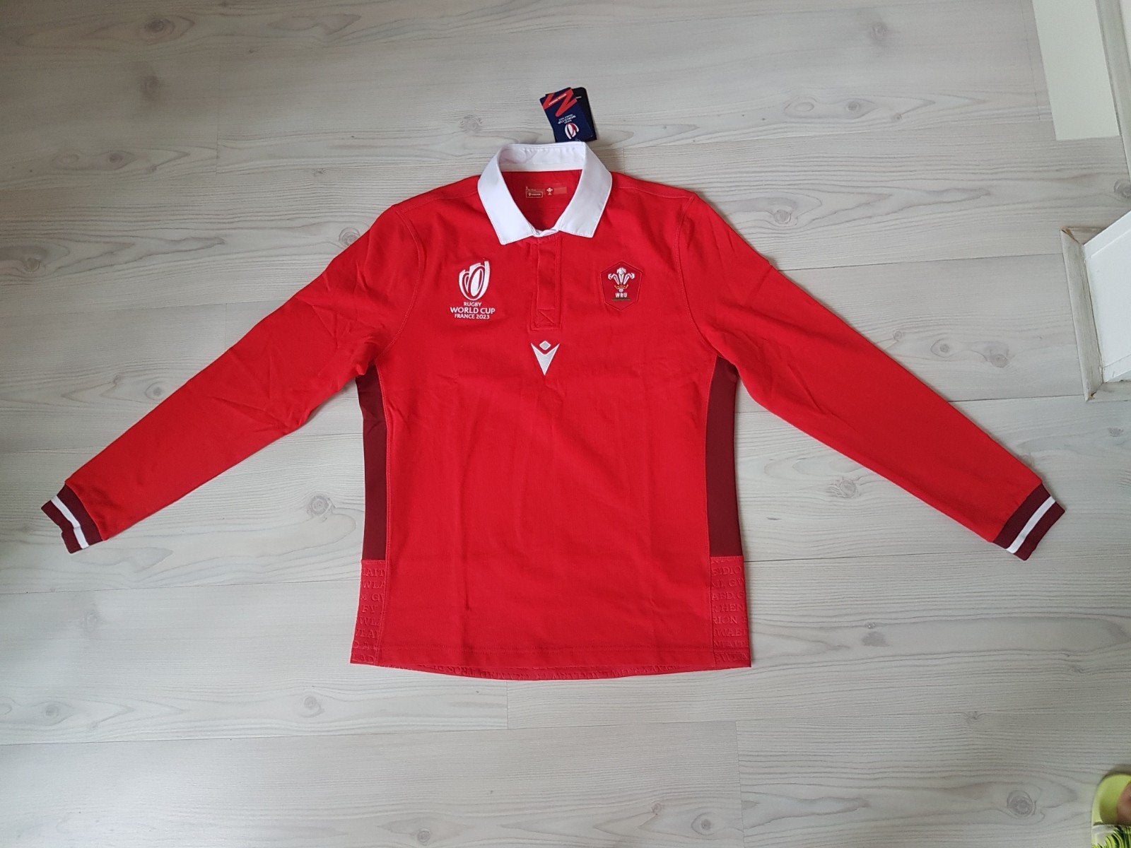 Wales rugby vintage homeshirt in size small, Ophalen of Verzenden, Zo goed als nieuw, Kleding