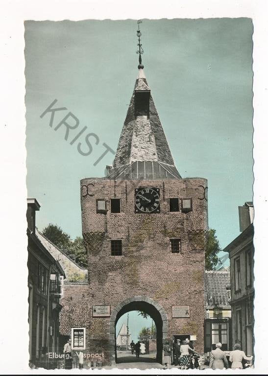Elburg - Vispoort [003-6104, Verzenden, 1960 tot 1980, Gelopen, Gelderland