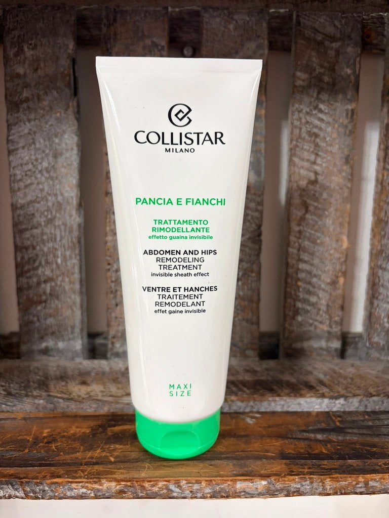 Collistar Milano Abdomen & Hips Remodeling Treatment 250ML, Ophalen of Verzenden, Zo goed als nieuw, Bodylotion, Crème of Olie