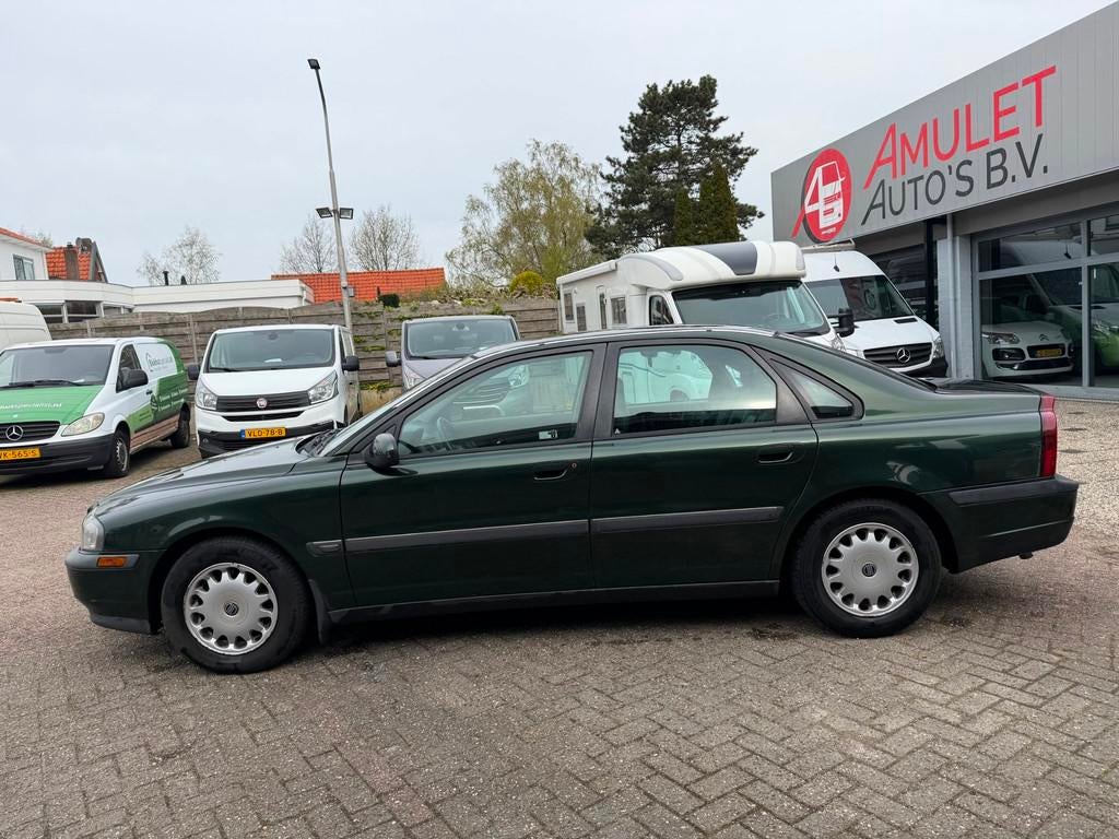 Volvo S80 2.4,5-Cylinder,125kw/170pkAUT,1195,-, Auto's, Zwart, Leder en Stof, Bedrijf, 2435 cc