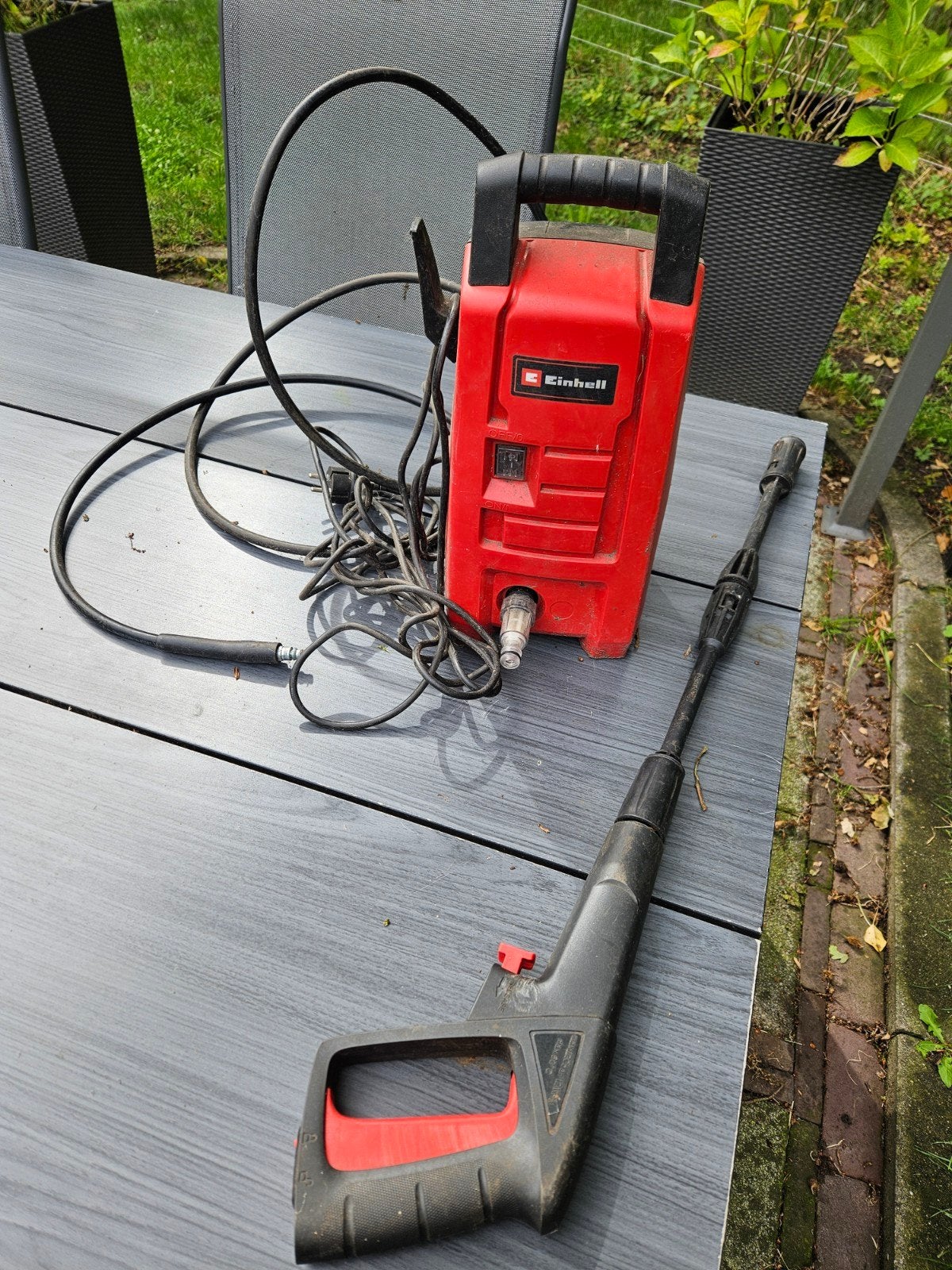 Einhell hogedrukreiniger, Tuin en Terras, Waterpompen, Ophalen, Gebruikt, Elektrisch