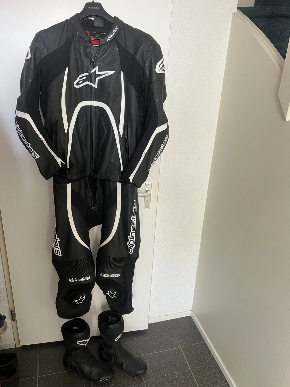 Alpinestars 2 delig motorpak 5 x gedragen, Ophalen, Tweedehands, Combipak