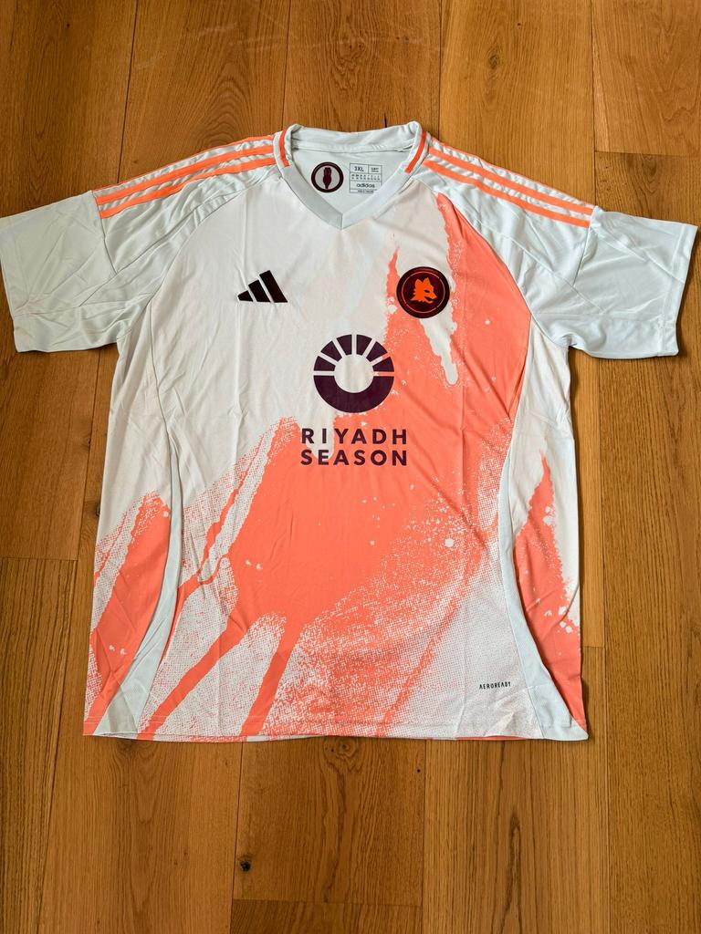 AS Roma voetbalshirt maat 3XL, Wit, Nieuw, Overige maten, Ophalen of Verzenden