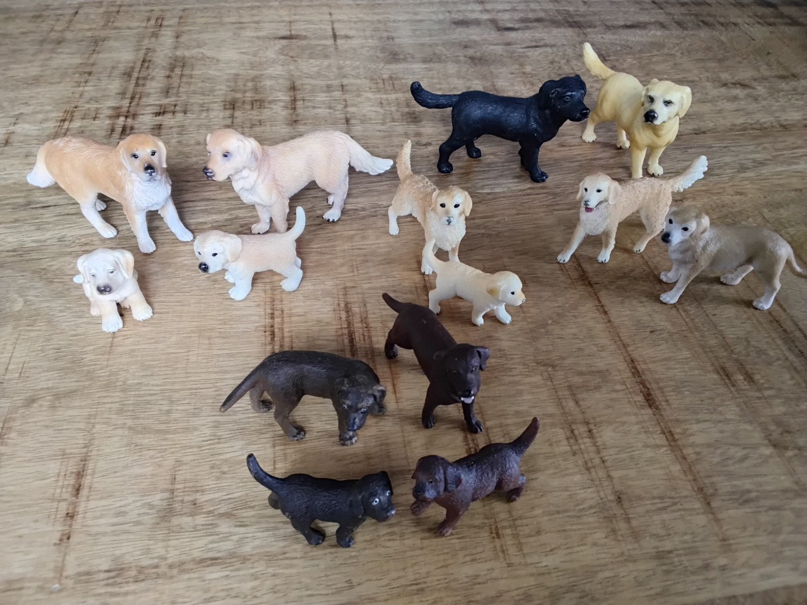 Schleich Golden Retrievers en Labradors, Ophalen of Verzenden, Zo goed als nieuw, Paard, Beeldje of Figuurtje