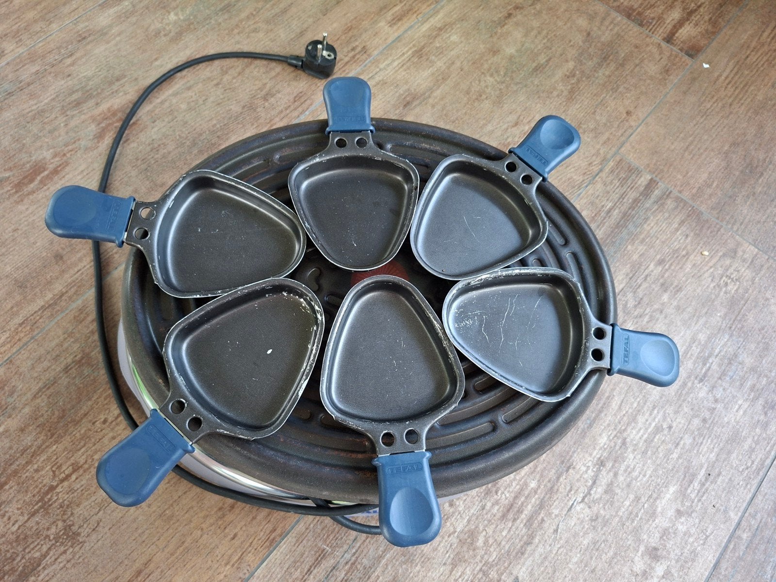 Tefal raclette grill - gratis af te halen, Ophalen, Gebruikt