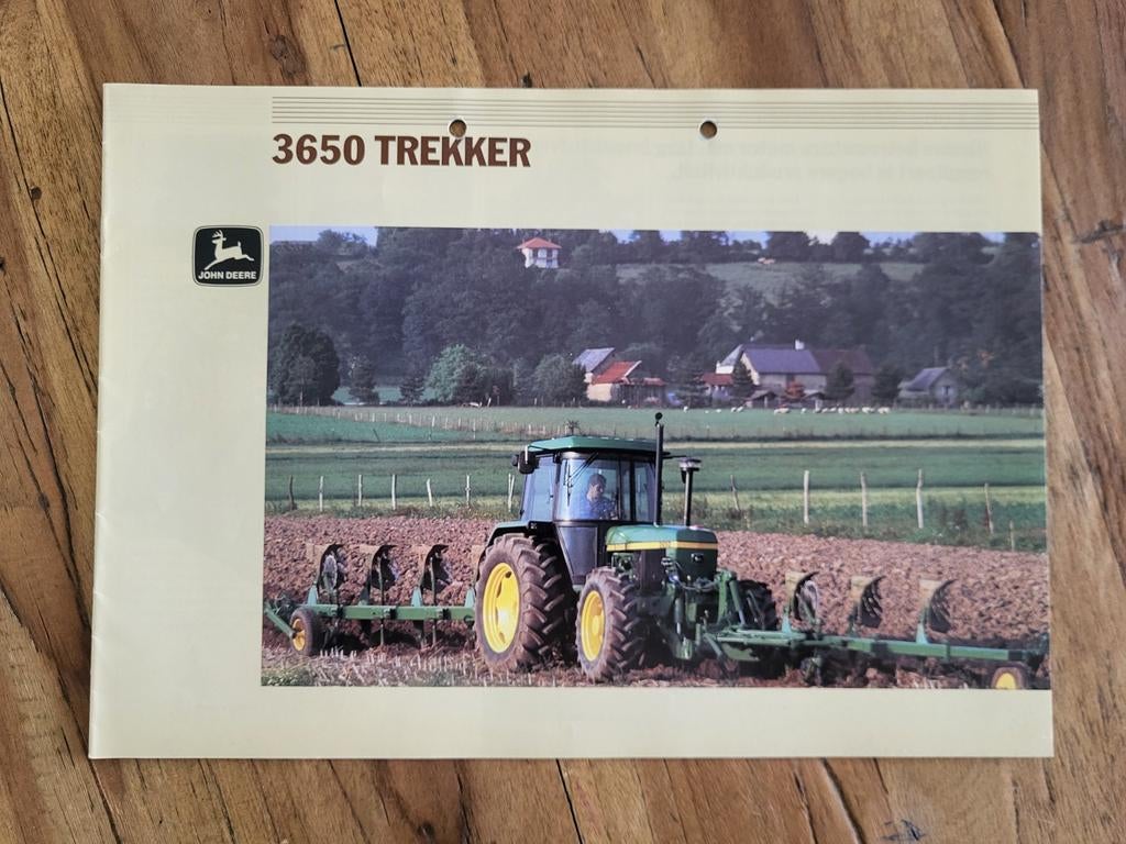 tractor folder John Deere 3650 trekker, Ophalen of Verzenden, Zo goed als nieuw