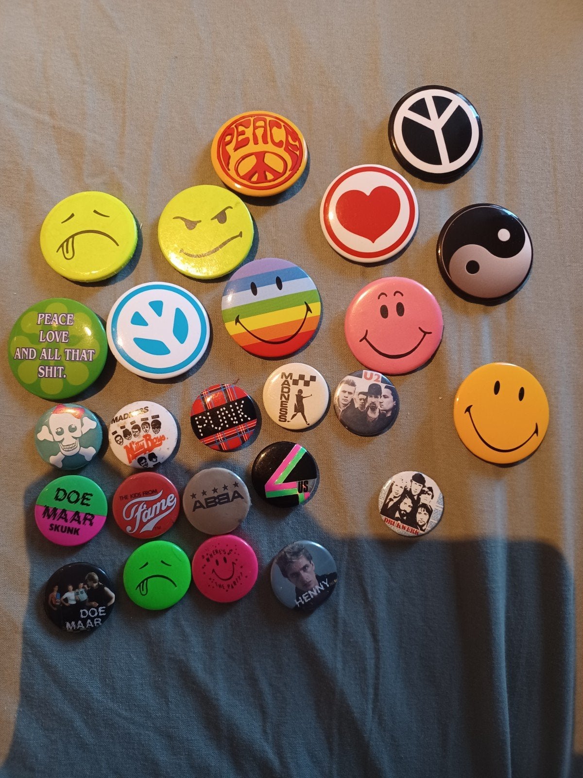 Diverse Buttons en Speldjes - Verzameling, Ophalen of Verzenden, Gebruikt, Overige onderwerpen, Button