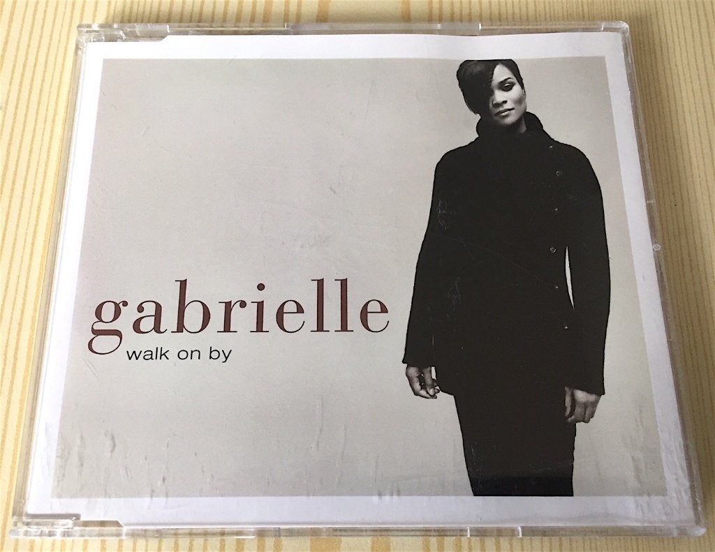 CD Single Gabrielle - Walk On By (4 Tracks) R&B, Ophalen, Zo goed als nieuw, R&B en Soul