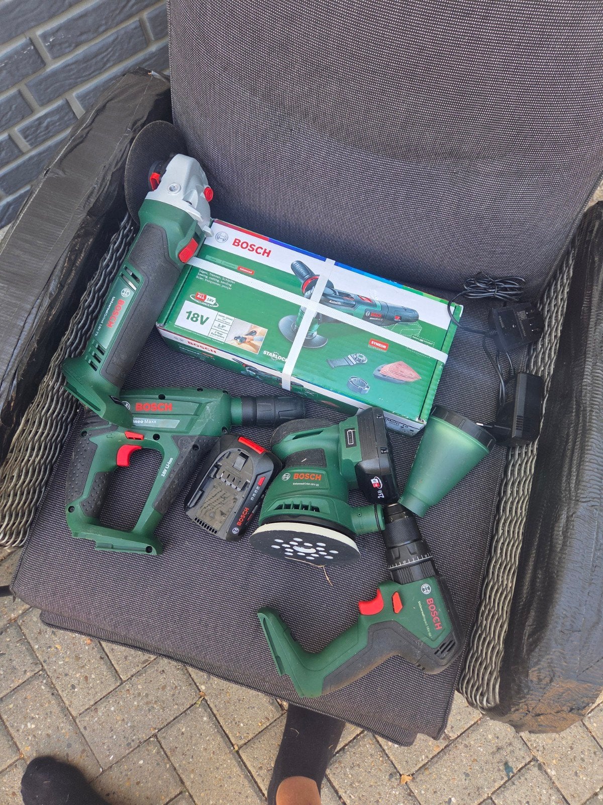 nieuwe bosch gereedschap op accu 18v, Ophalen of Verzenden, Zo goed als nieuw, Boormachine