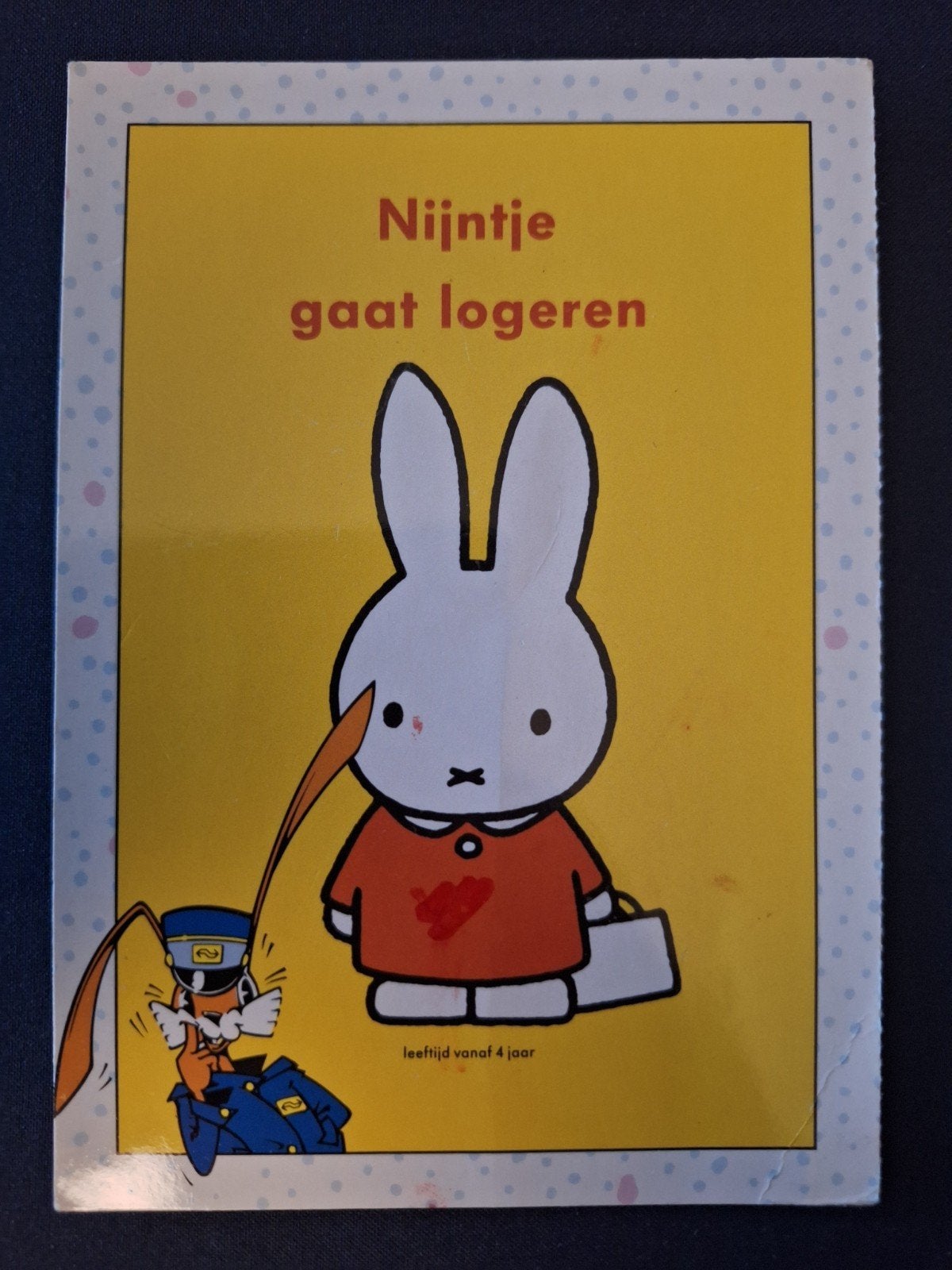 Kinderkaart - Dick Bruna - Nijntje gaat logeren, Ophalen of Verzenden, Ongelopen, Kinderen