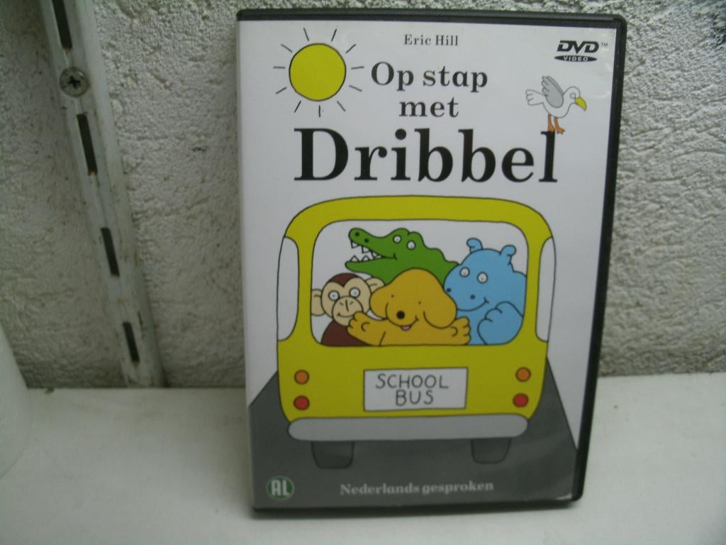 dvd 285k dribbel op stap met de schoolbus, Alle leeftijden, Ophalen of Verzenden, Zo goed als nieuw