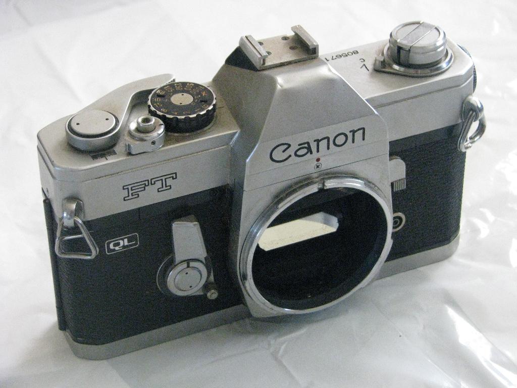 Canon FT body, Audio, Tv en Foto, Fotocamera's Analoog, Ophalen of Verzenden, Gebruikt, Spiegelreflex, Canon