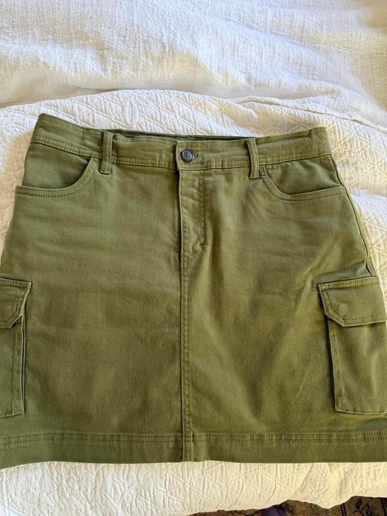 Human Nature Groene Cargo wandelrok Maat L/40/42, Ophalen of Verzenden, Zo goed als nieuw, Kleding