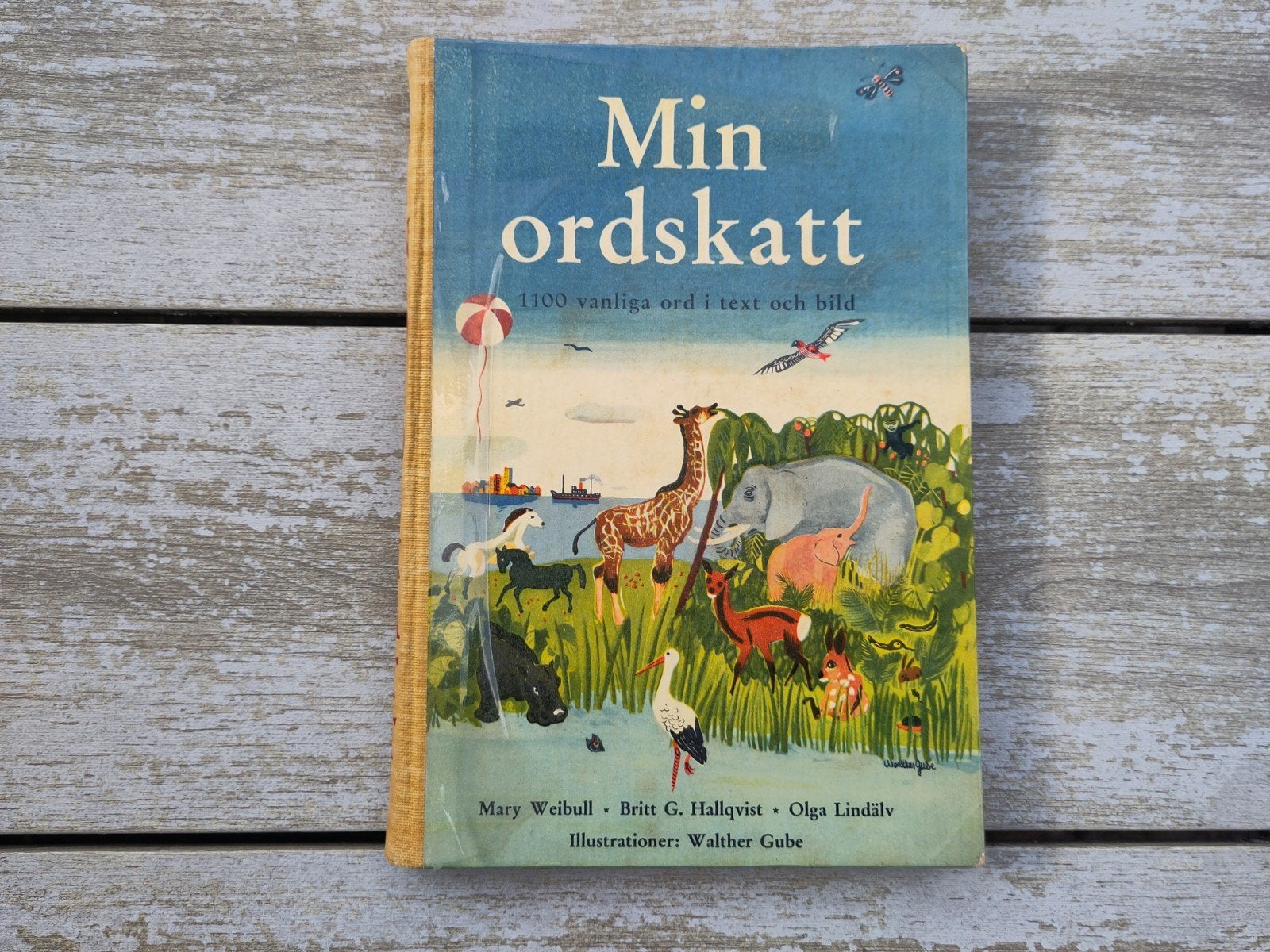Zweeds kinderwoordenboek: Min ordskatt, Boeken, Gelezen, Zweeds, Ophalen of Verzenden, Fictie