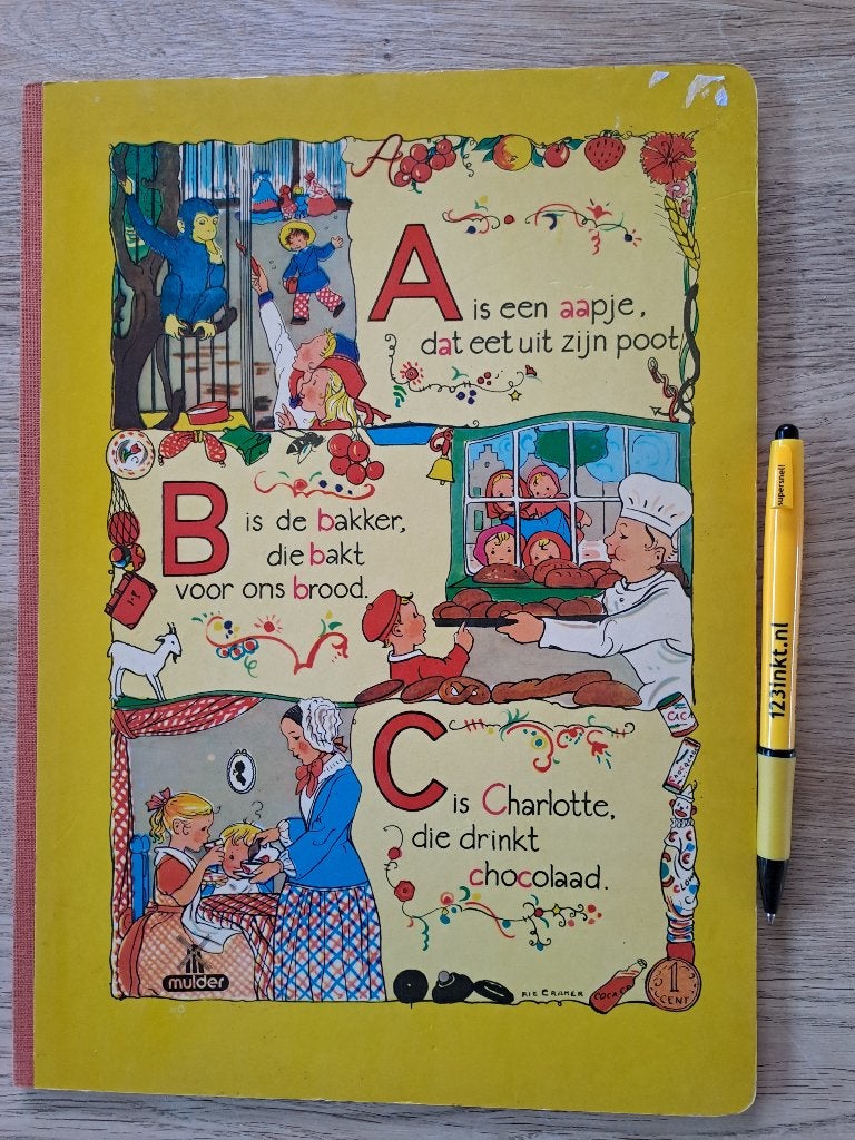 A IS EEN AAPJE. GROOT FORMAAT. KARTON., Gelezen, Fictie algemeen, Jongen of Meisje, Ophalen of Verzenden