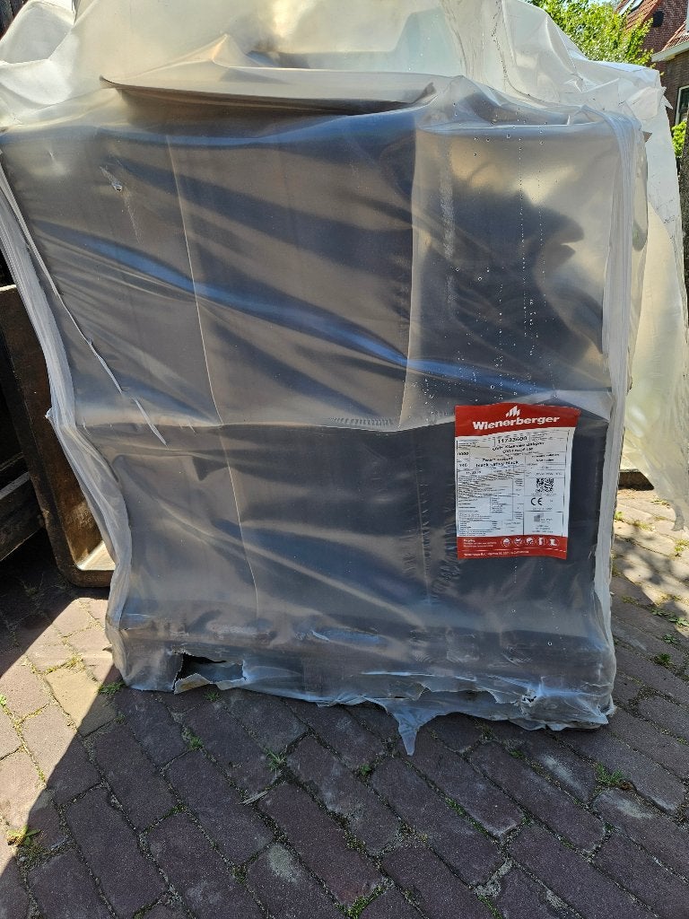 Dakpannen, Ophalen, 10 tot 15 m², Steen of Klei, Zwart