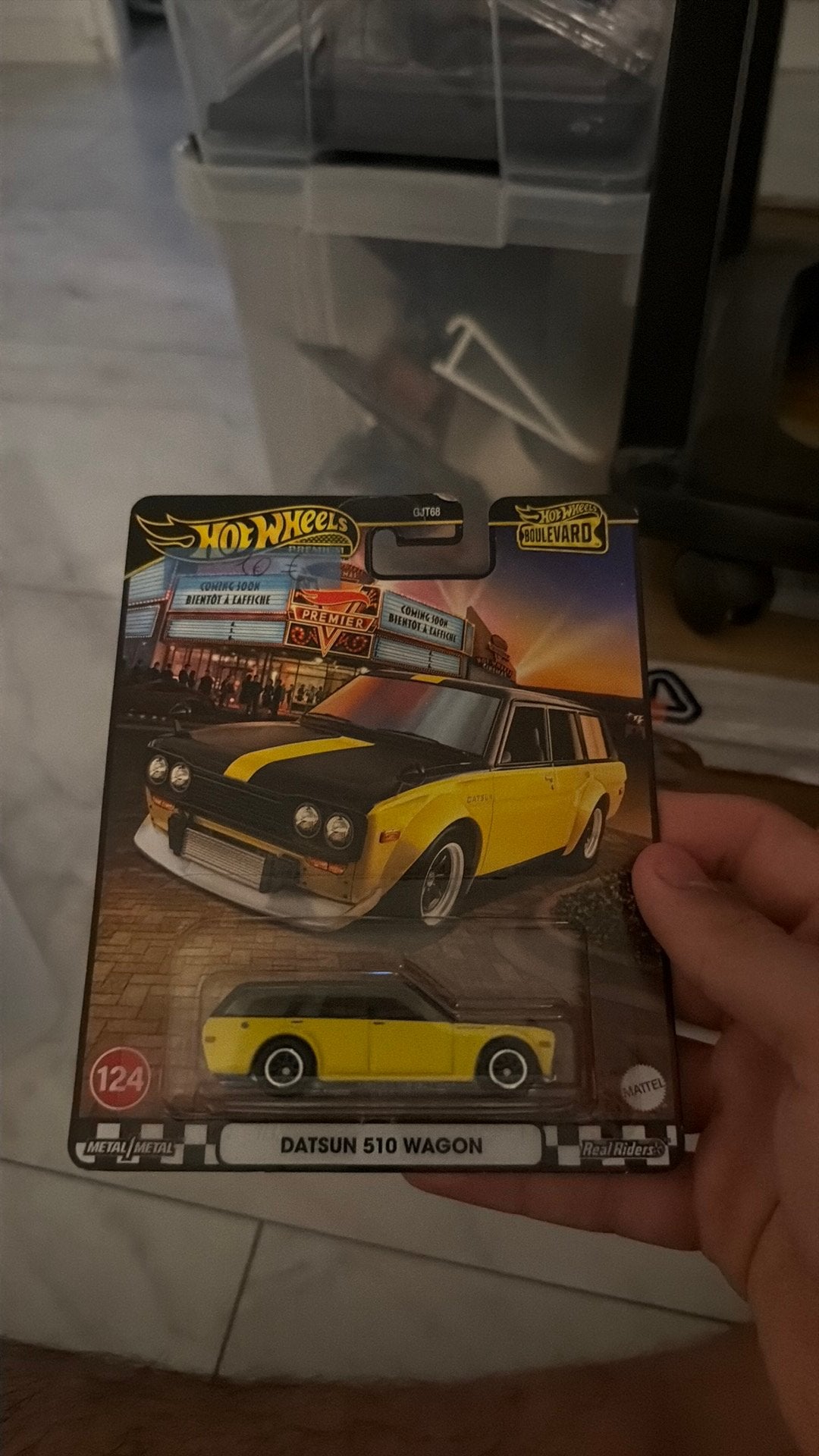Hot Wheeks Datsun 510 Wagon, Hobby en Vrije tijd, Modelauto's | 1:43, Ophalen of Verzenden, Nieuw, Auto, Overige merken