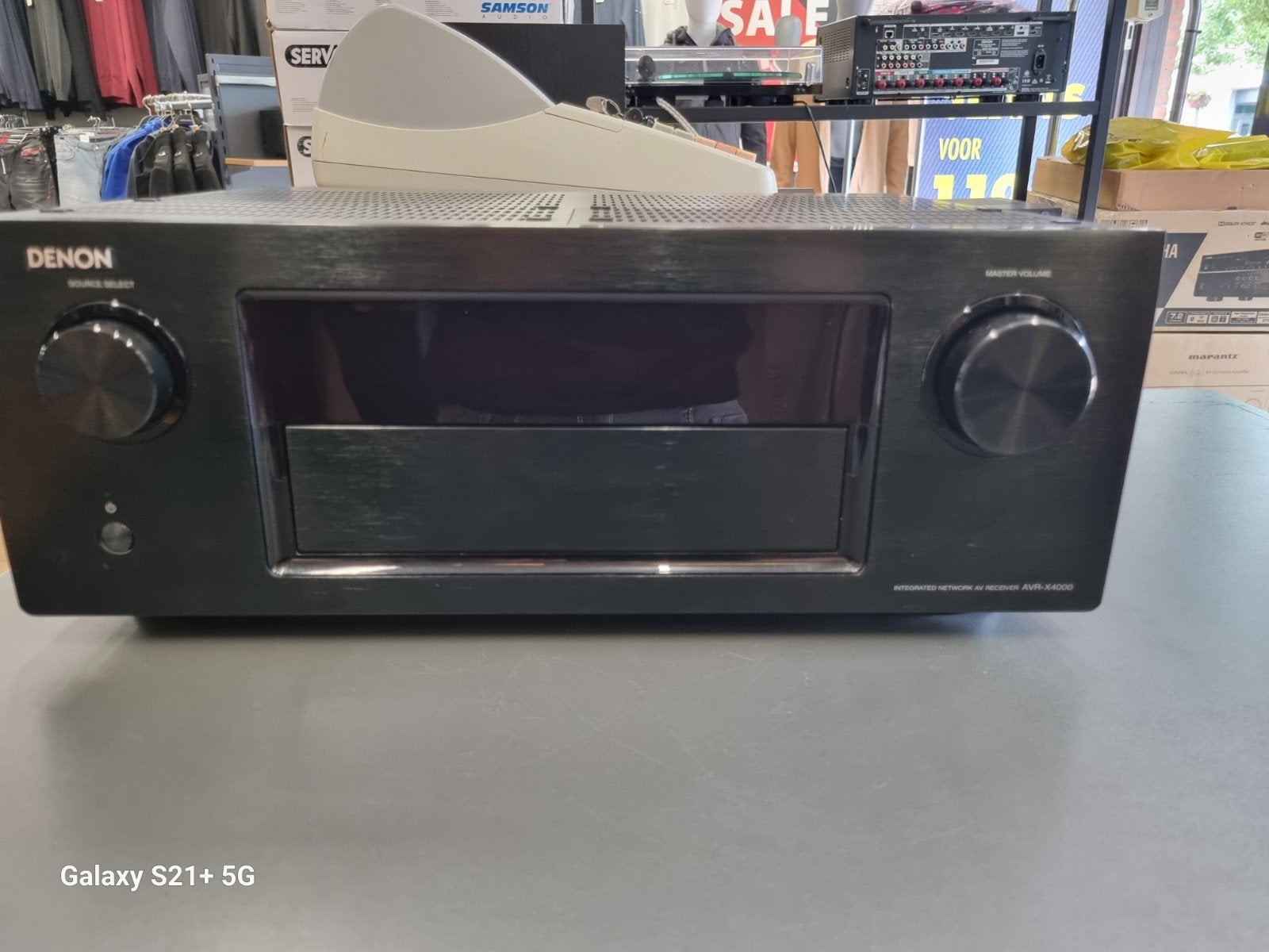 ✅Denon AVR-X4000 - Compleet met mic & afstandsbediening!, -, Denon, -, Ophalen of Verzenden