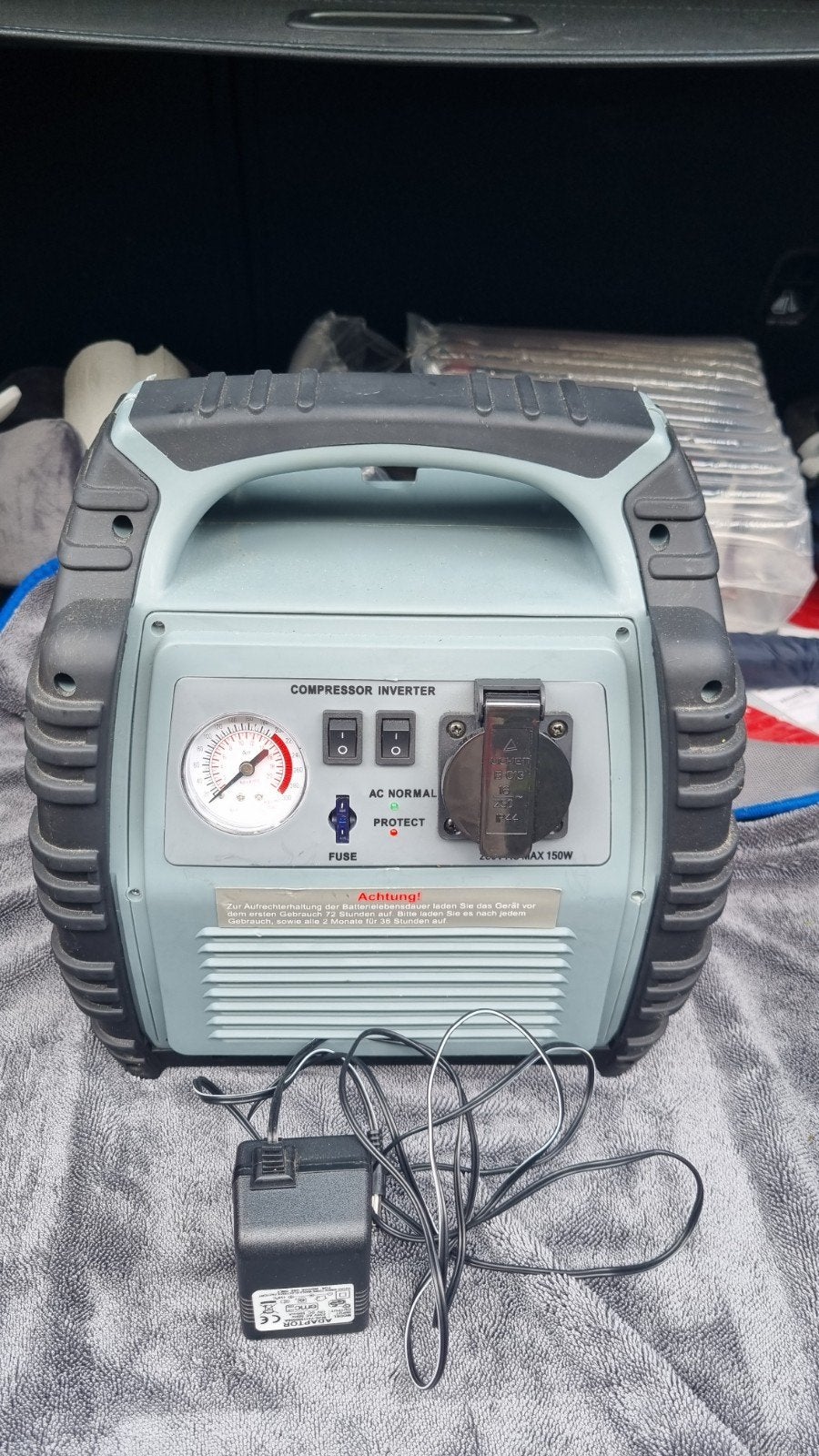 HP 7-in-1 Power Pack 900A met Compressor & Inverter, Ophalen, Gebruikt