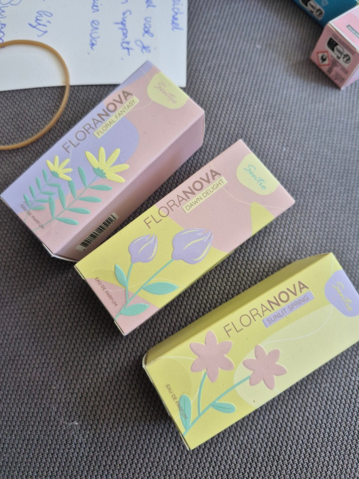 Floranova Eau de Parfum Set - 3 Geuren (15ml per stuk), Ophalen of Verzenden, Nieuw