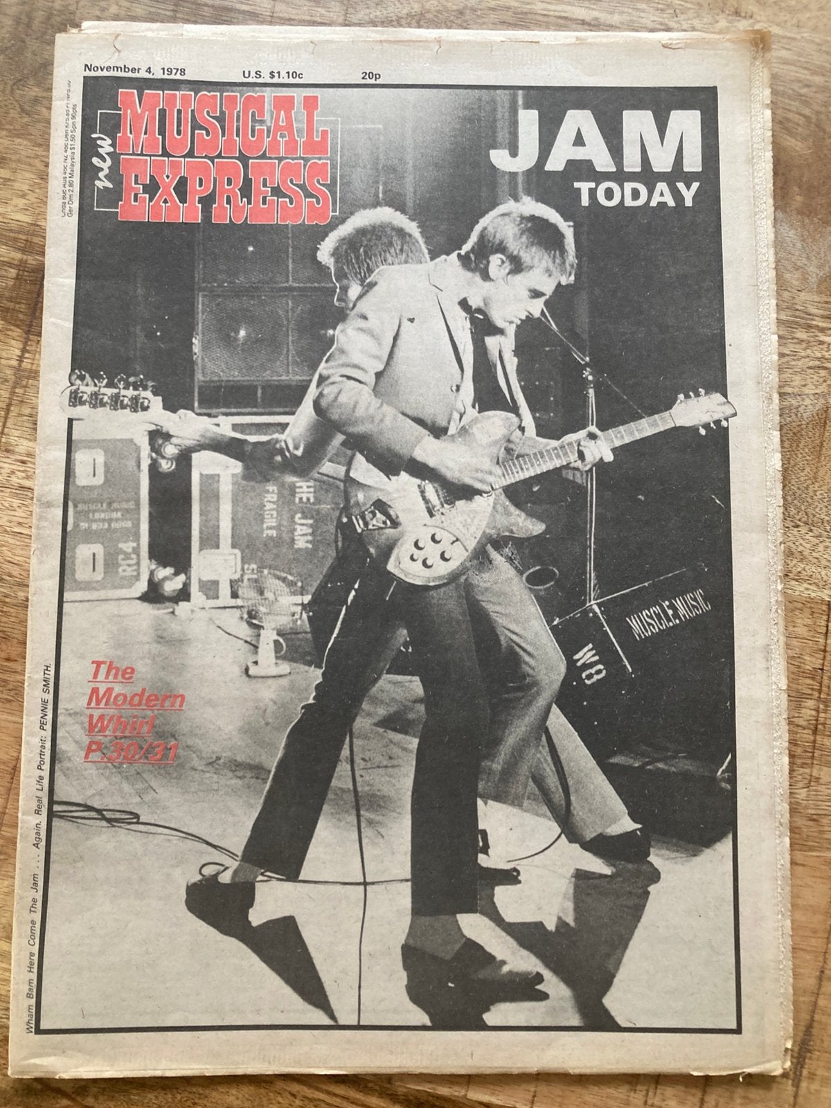NME 1978 BOB SEGER Undertones CHINA STREET The Jam PUNK, Ophalen of Verzenden