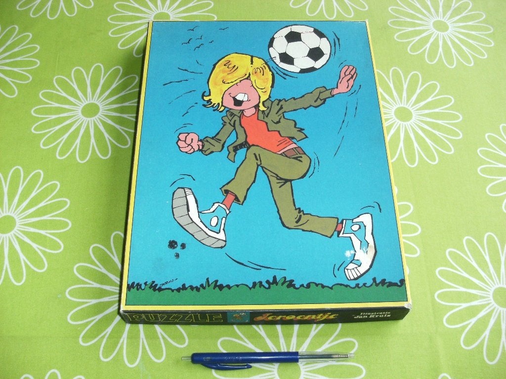 Puzzel Jeroentje van Jan Jans en de kinderen 63 stukjes, Ophalen of Verzenden, Meer dan 50 stukjes, Gebruikt, 6 jaar of ouder
