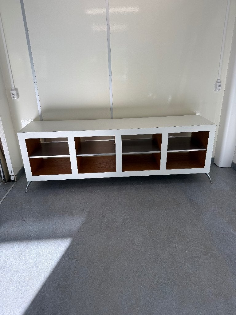 Maatwerk dressoir + boekenkast + 2 planken – €50, Ophalen, Gebruikt, 25 tot 50 cm, 200 cm of meer