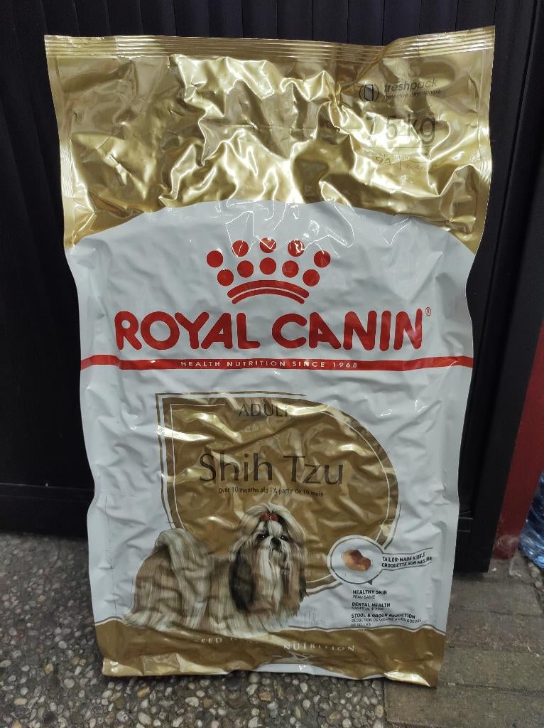 KOOPJE!! royal canin Shih Tzu 7,5 kilo 50% korting, Ophalen, Hond