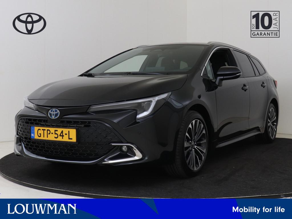 Toyota Corolla Touring Sports Hybrid 140 Dynamic (bj 2025), 12 maanden, 450 kg, 4 cilinders, Zwart