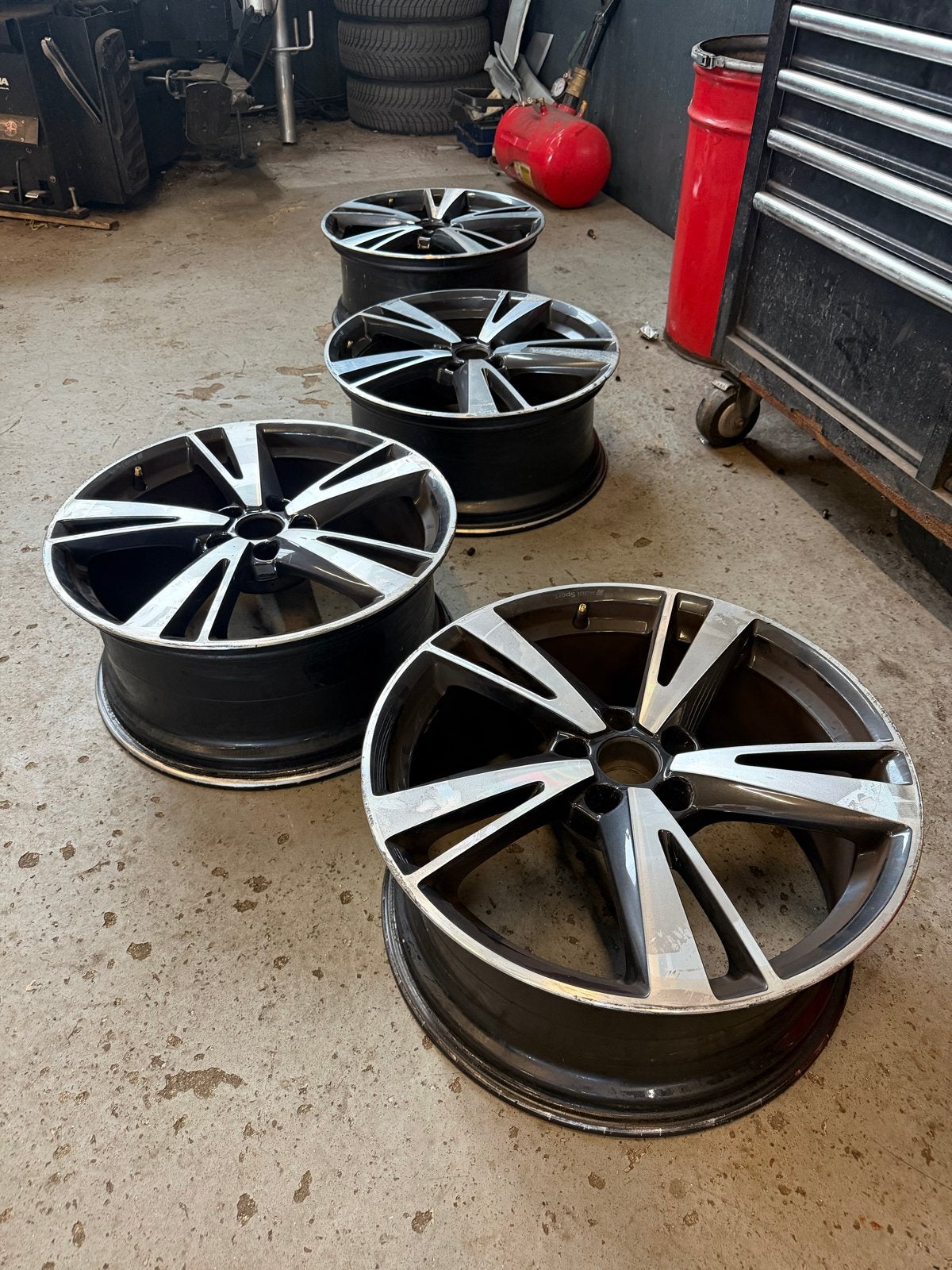 Originele BBS Audi RS3 breedset velgenset 19 inch 5x112, Auto diversen, Ophalen of Verzenden