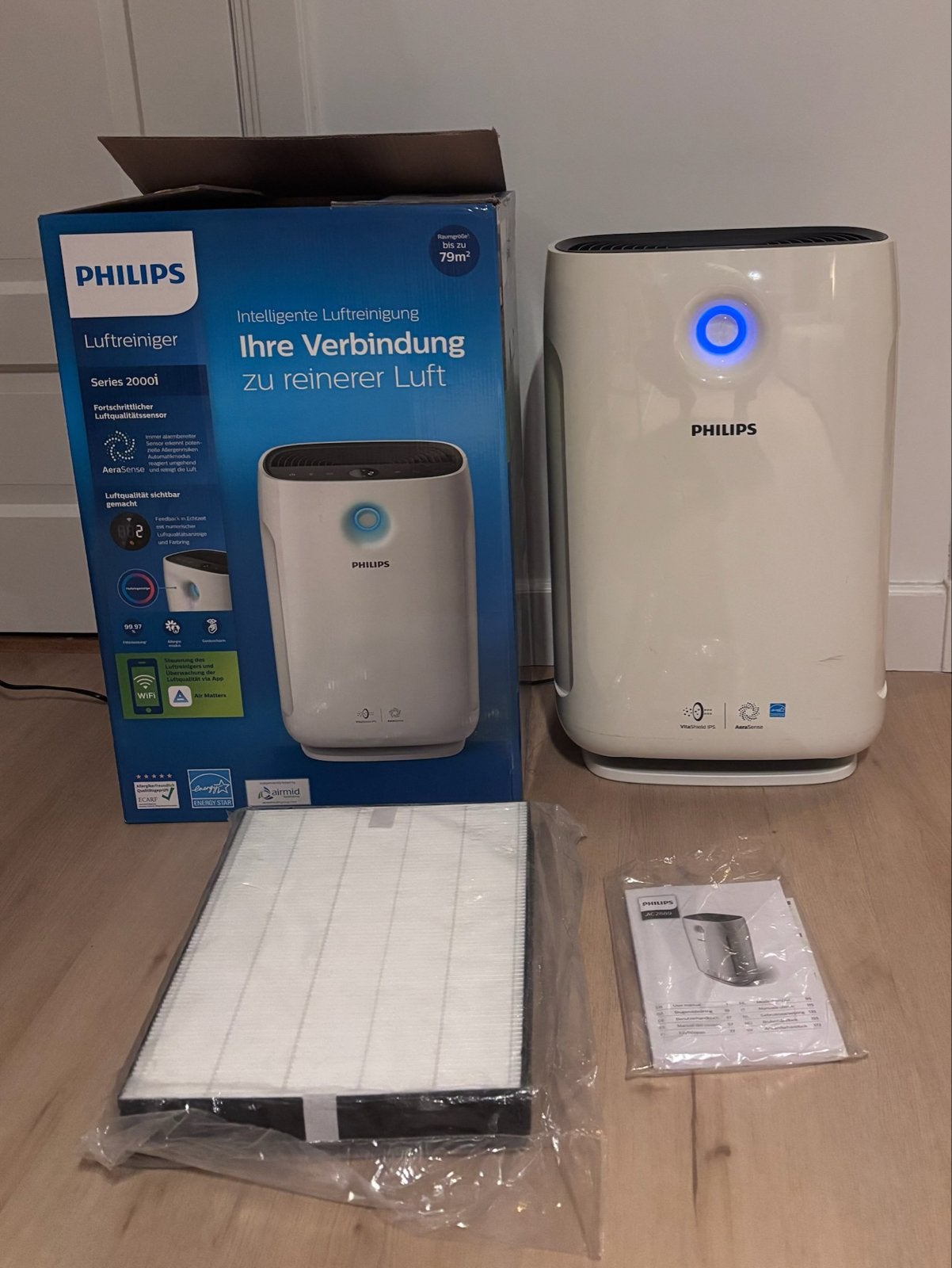 Philips AC2889/10 Luchtreiniger met extra filter, Ophalen of Verzenden, Gebruikt, Luchtreiniger