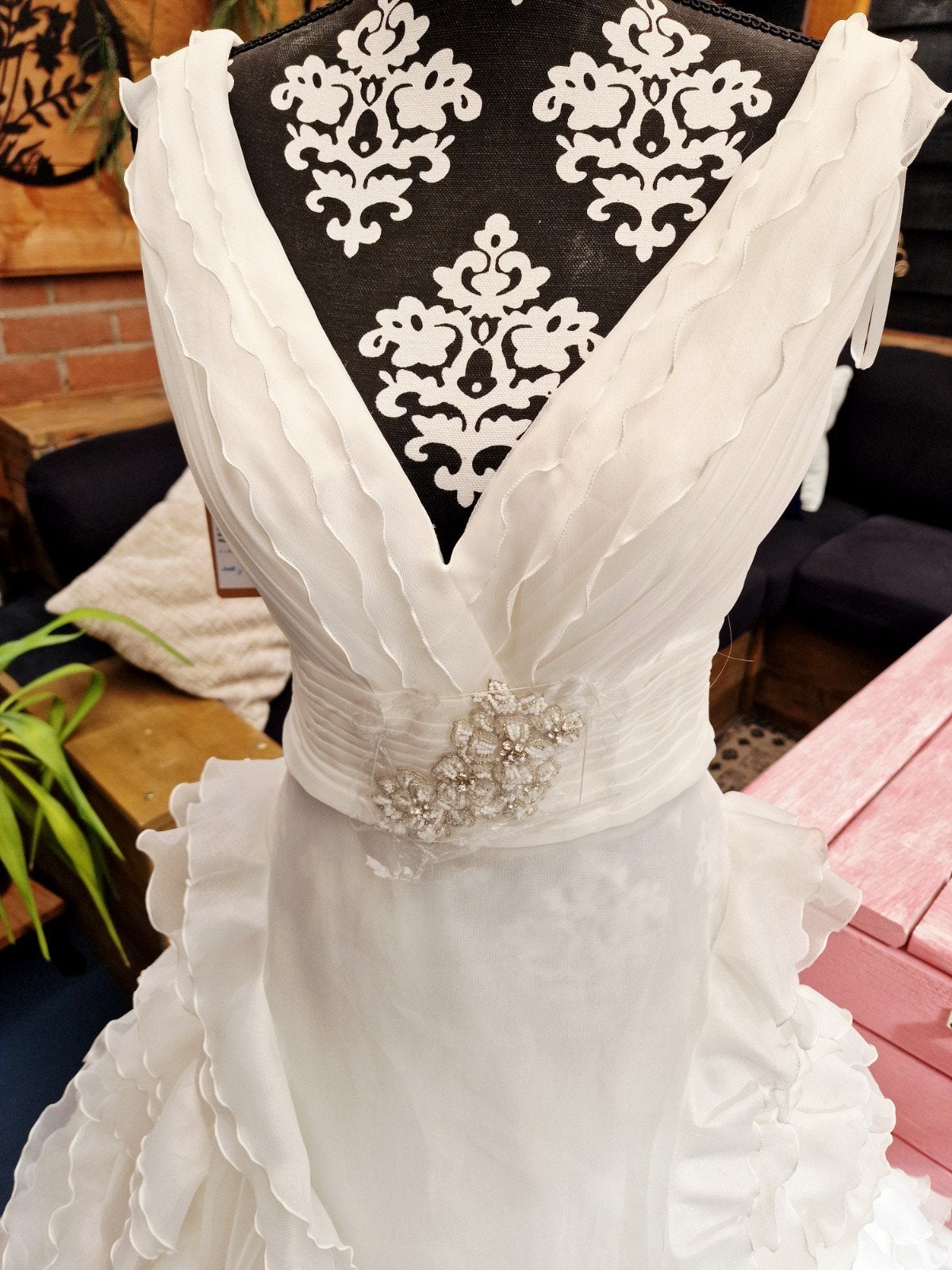 Unieke San Patrick by Pronovias Bruidsjurk A-lijn 38/40, Ophalen of Verzenden, Nieuw
