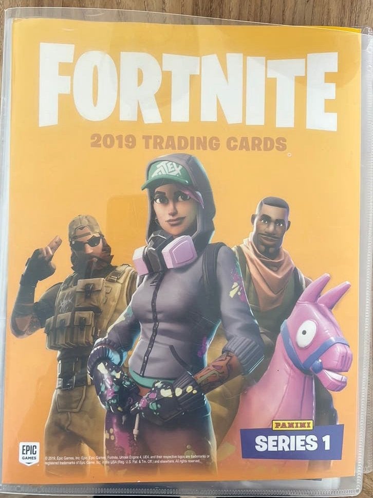 Fortnite trading cards, Ophalen of Verzenden, Gebruikt