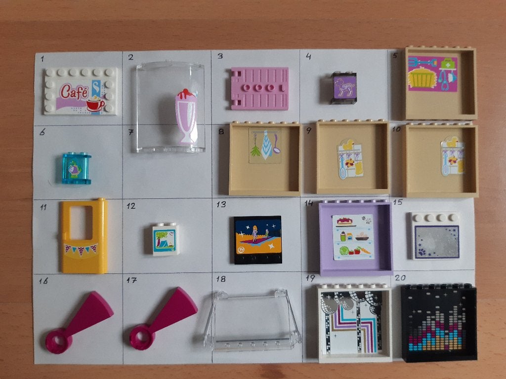 Lego onderdelen Friends. Scooby-Doo. Belville. Vanaf € 0,02, Lego, Friends, Ophalen of Verzenden, Zo goed als nieuw