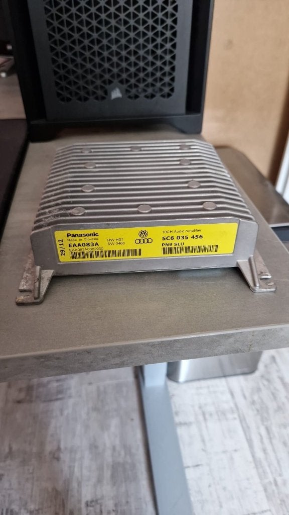 VAG audio versterker Panasonic EAA083A, Ophalen of Verzenden, Gebruikt