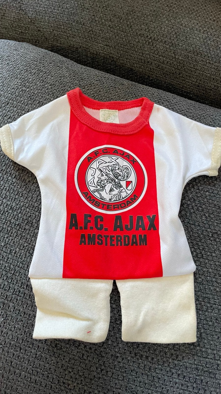 Oude miniatuur voetbalshirtjes - Diverse clubs, Verzamelen, Sportartikelen en Voetbal, Ophalen of Verzenden, Gebruikt, Ajax, Shirt