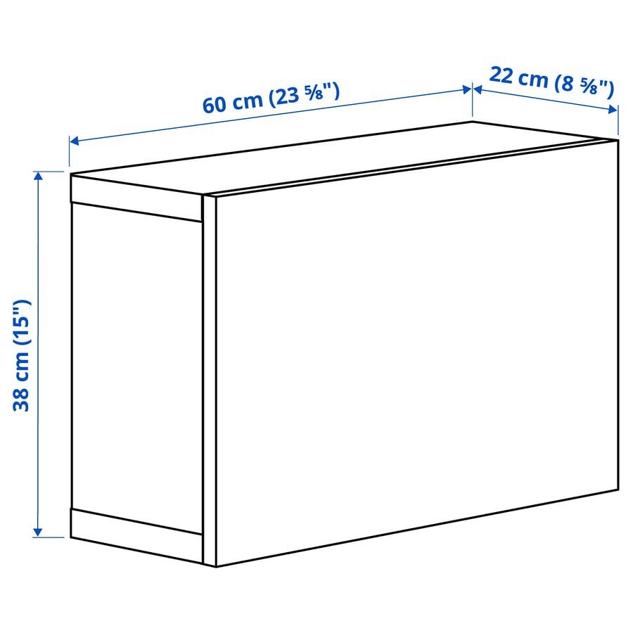 Twee ikea bestakastjes met wandbeugel, Ophalen, 50 tot 100 cm, Zo goed als nieuw, Minder dan 25 cm