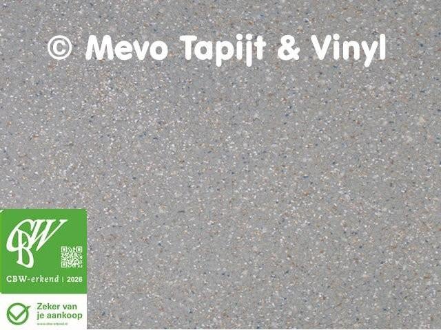Vinyl Uni, Green Lengte 10.50 x 4 mtr, Gratis staal, MeVo tapijt en vinyl, Groen, Nieuw, Ophalen of Verzenden