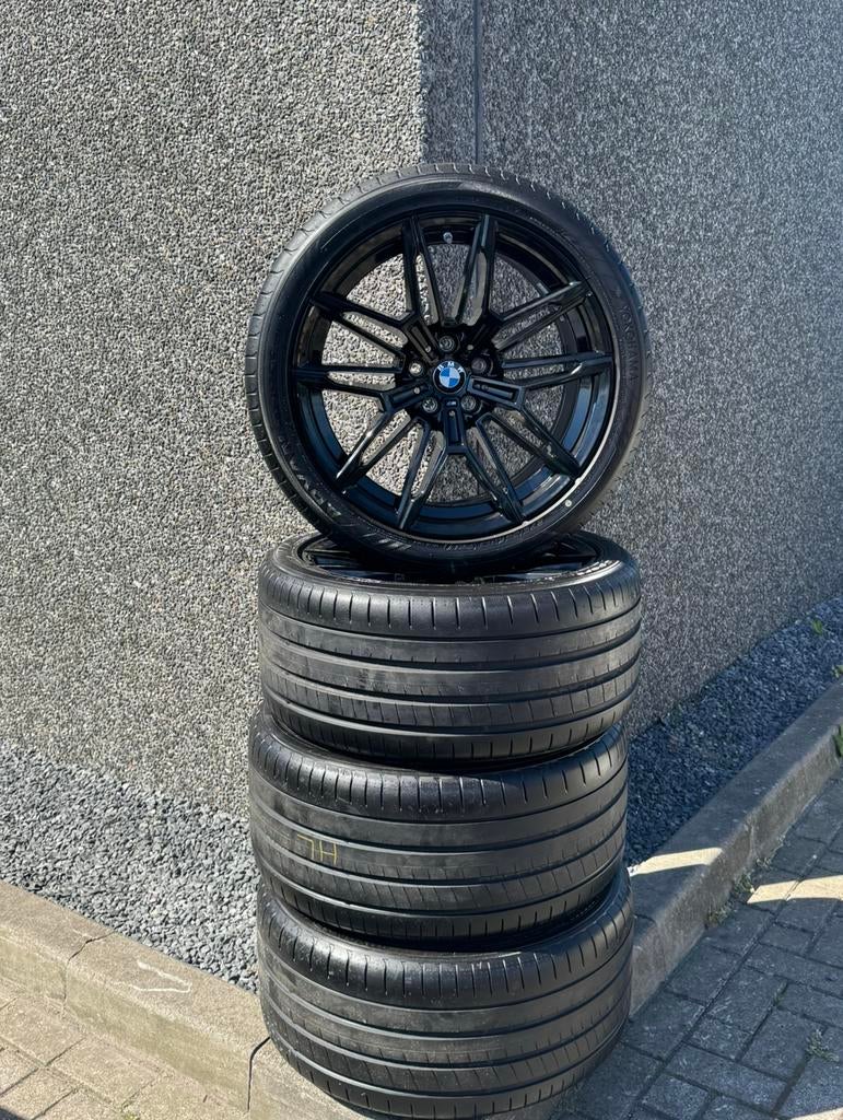 BMW velgen 19/20 inch M3 M4 G80 G82 OEM 930M set met banden, Auto-onderdelen, Ophalen of Verzenden, 19 inch, Zomerbanden, Banden en Velgen