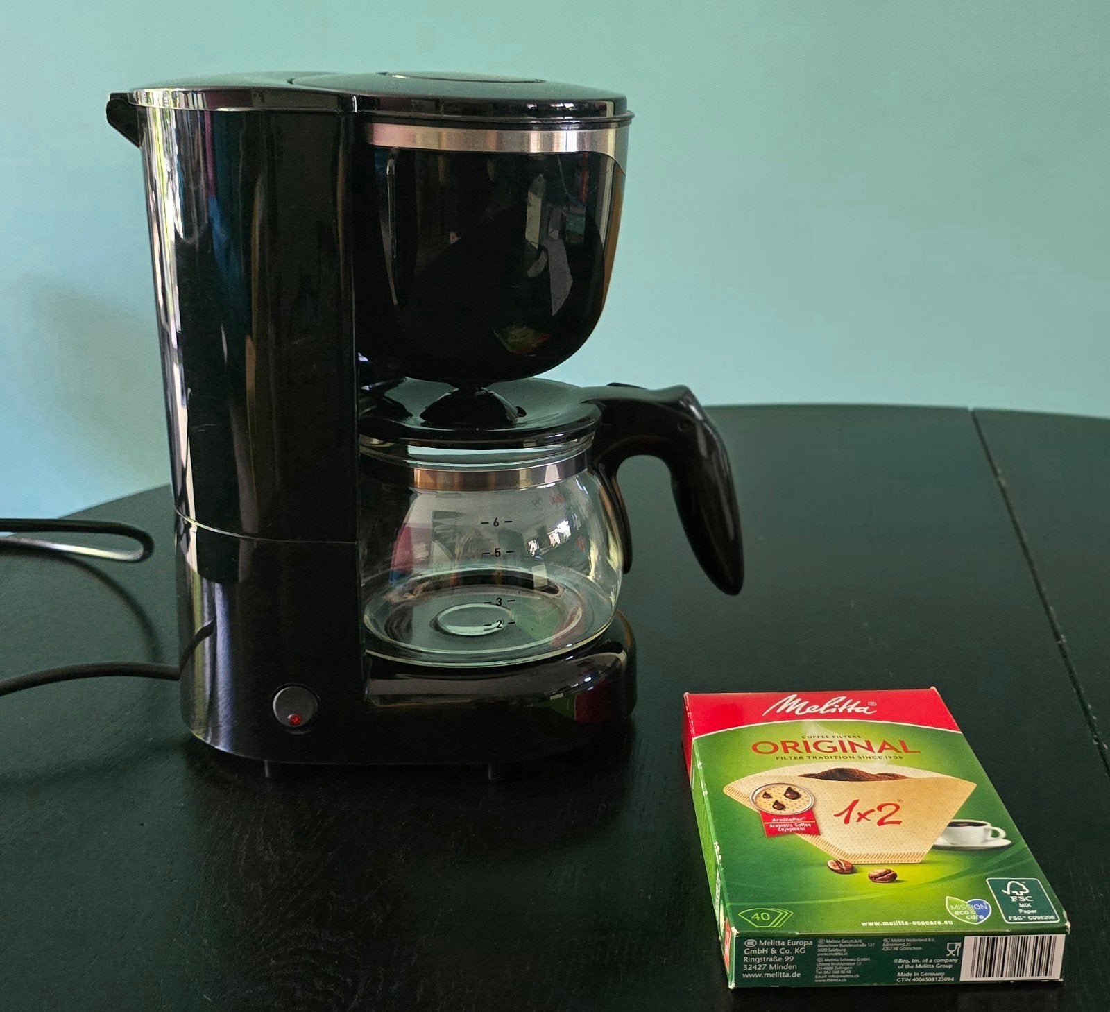 Tefal mini filter koffiezetapparaat, Witgoed en Apparatuur, Koffiezetapparaten, Ophalen, Koffiemachine, Gemalen koffie, Zo goed als nieuw