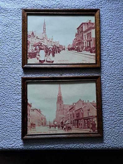 2 foto’s/reproducties van Helmond, Ophalen of Verzenden, Zo goed als nieuw, Minder dan 50 cm, Foto of Poster