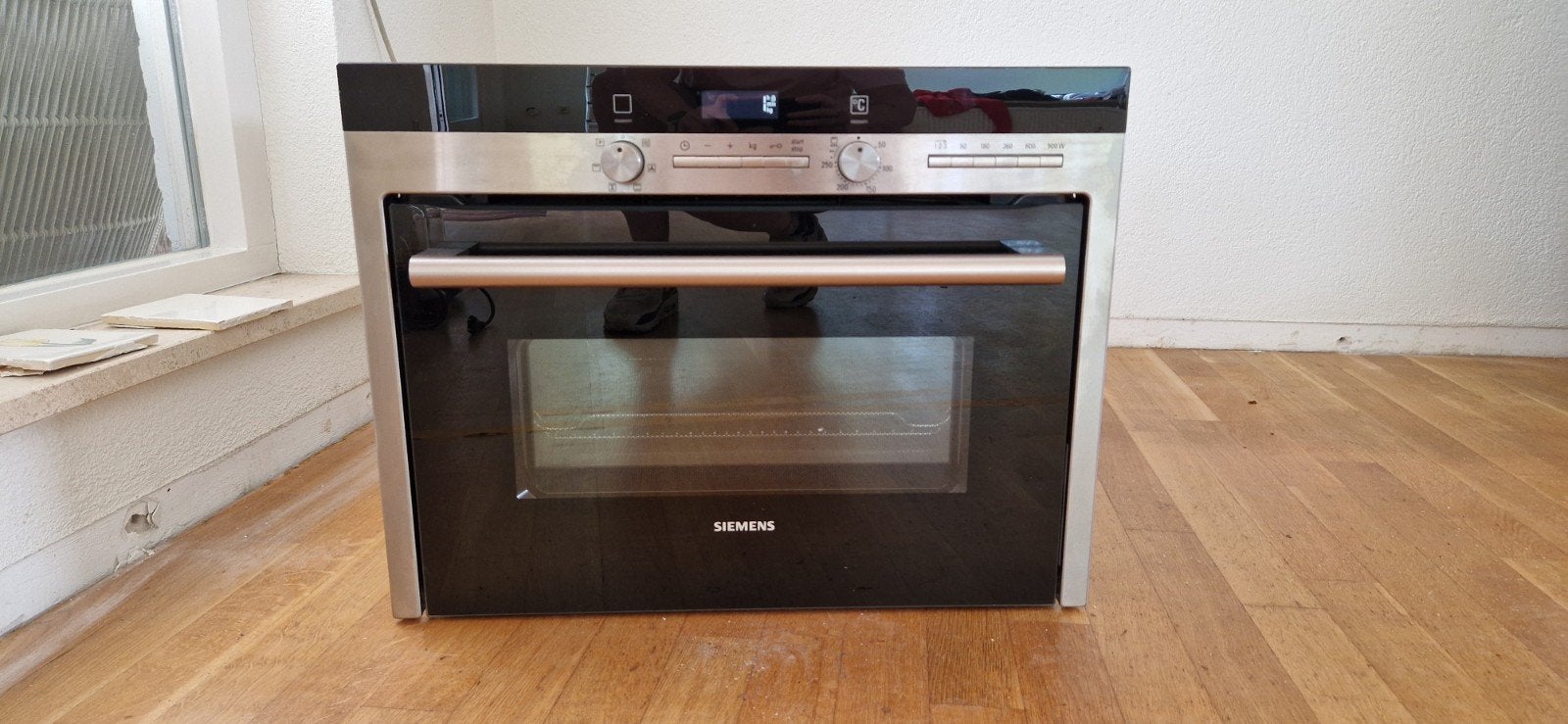 Siemens combi oven HT5HB84K, Ophalen, 45 tot 50 cm, Gebruikt, Siemens