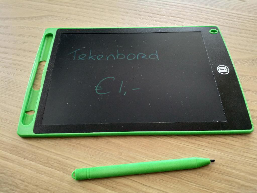 Tekenbord, herbruikbaar, Kinderen en Baby's, Speelgoed | Educatief en Creatief, Ophalen of Verzenden, Gebruikt