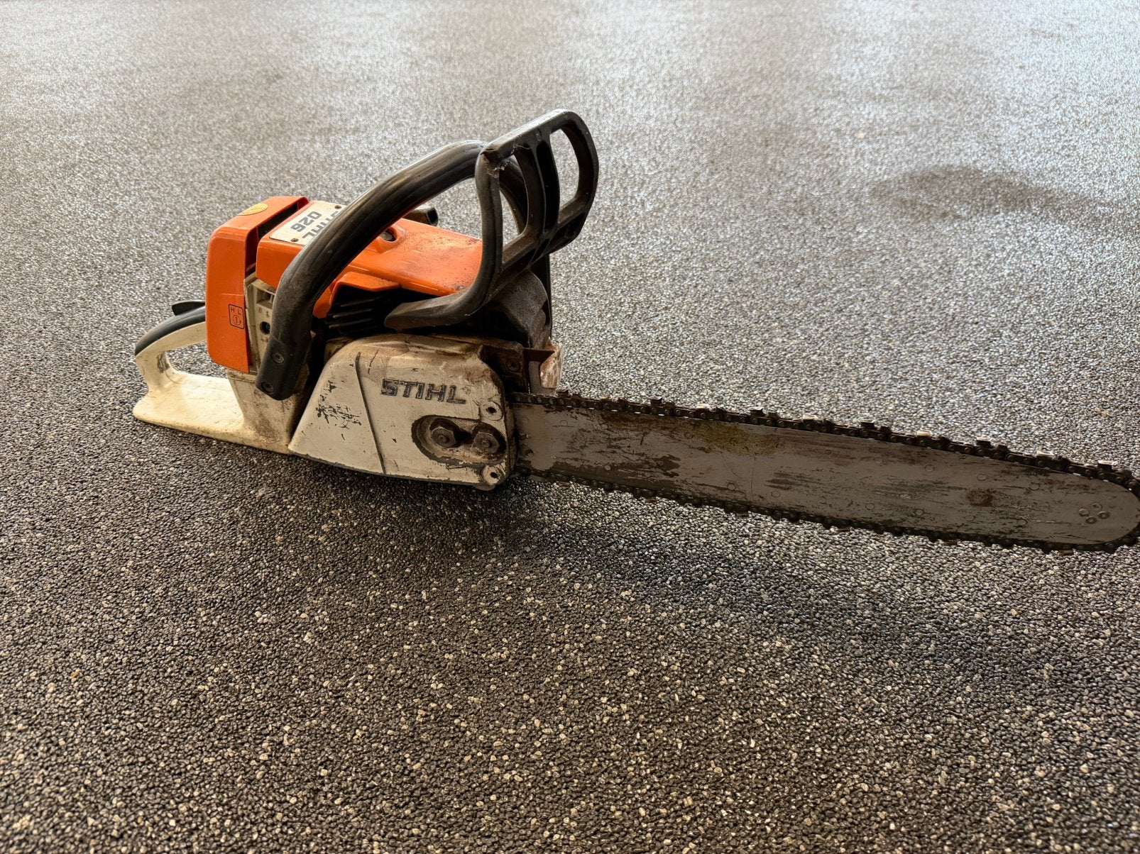 Stihl 026 motor zaag, Ophalen, Gebruikt, 70 mm of meer, Kettingzaag