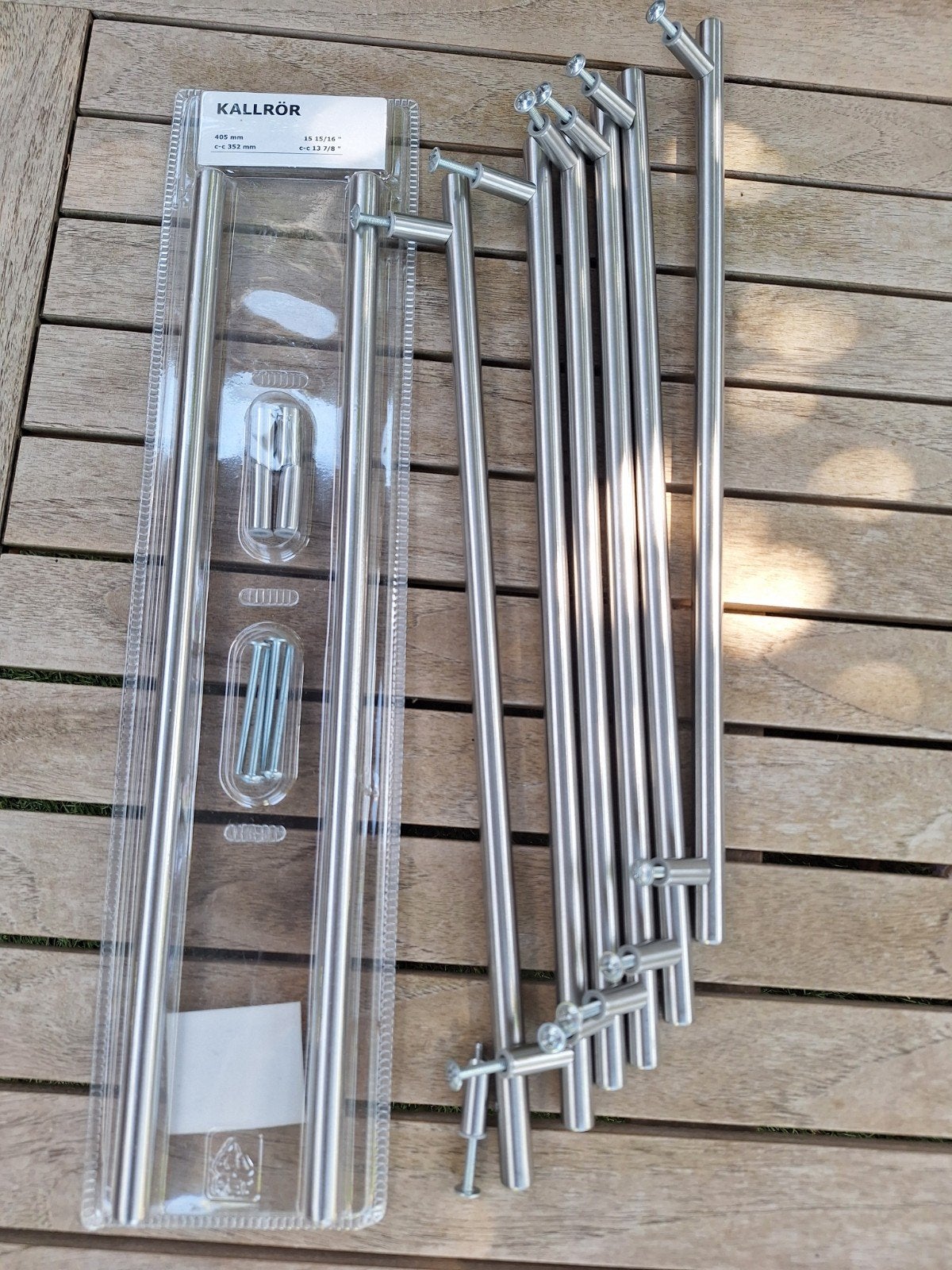 8x IKEA Kallrör handgrepen (2 nieuw in verpakking), Ophalen of Verzenden