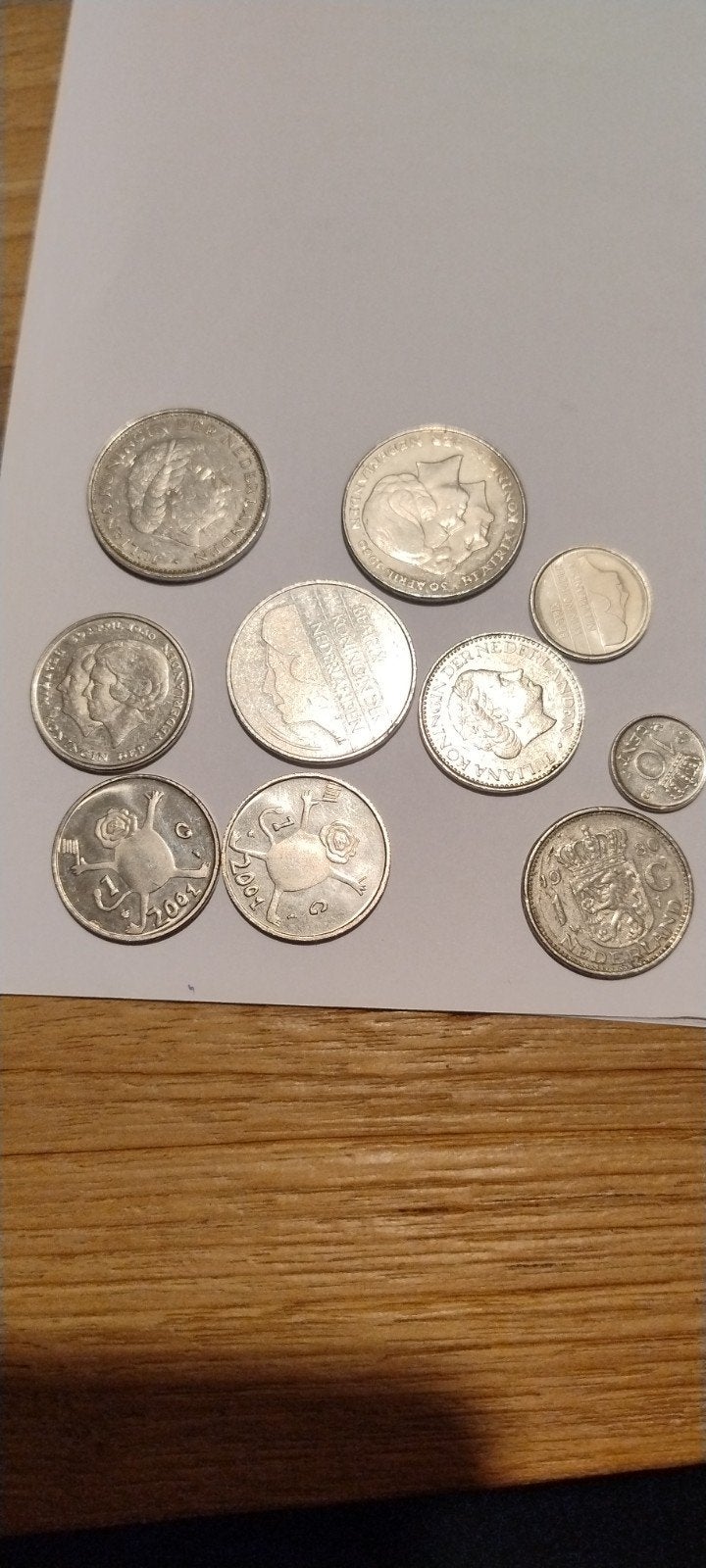 Assorti nikkel gulden munten, incl. 2x Loeki gulden, Ophalen of Verzenden, Koningin Beatrix, 1 gulden, Setje