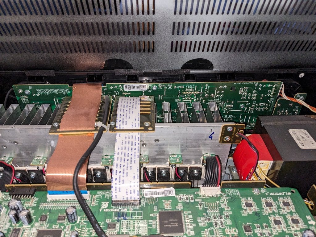 Foto 11 van Denon AVR-X1200W receiver defect, compleet in doos