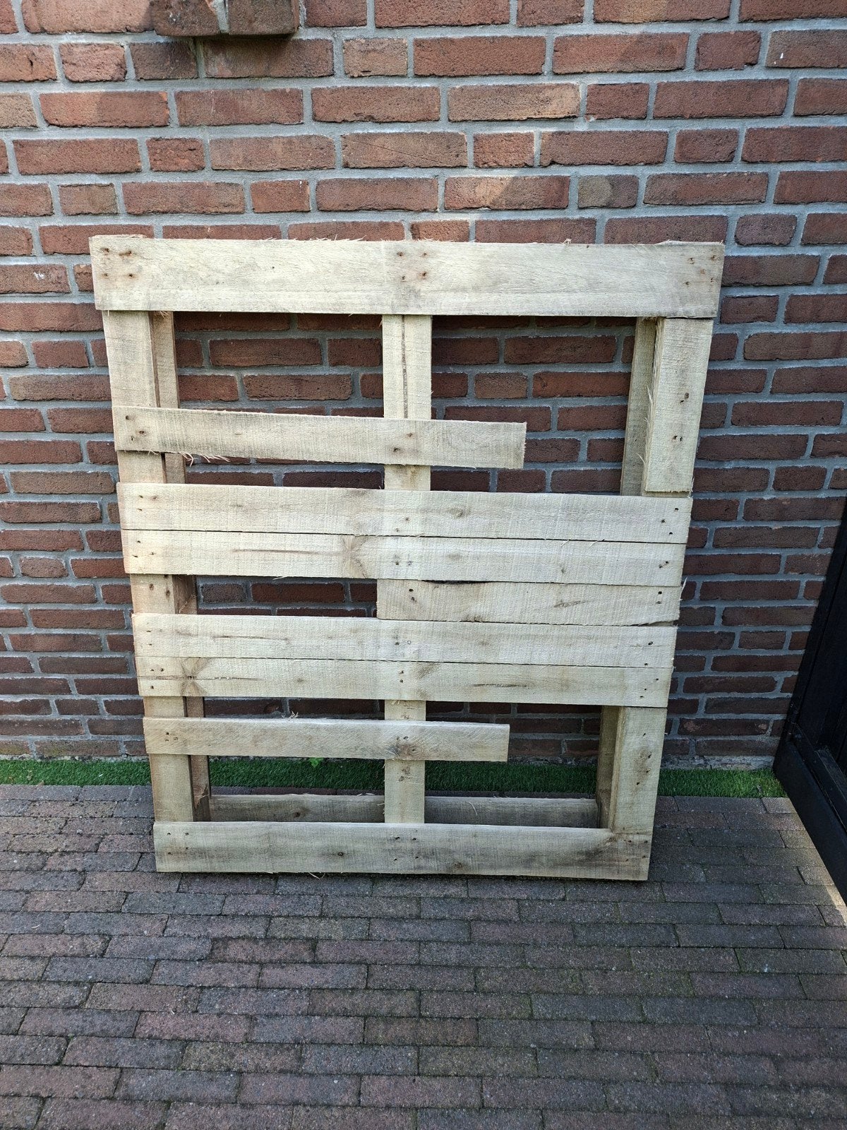 pallet gratis ophalen 120x100, Doe-het-zelf en Verbouw, Hout en Planken, Ophalen, 50 mm of meer, Minder dan 200 cm, Vuren