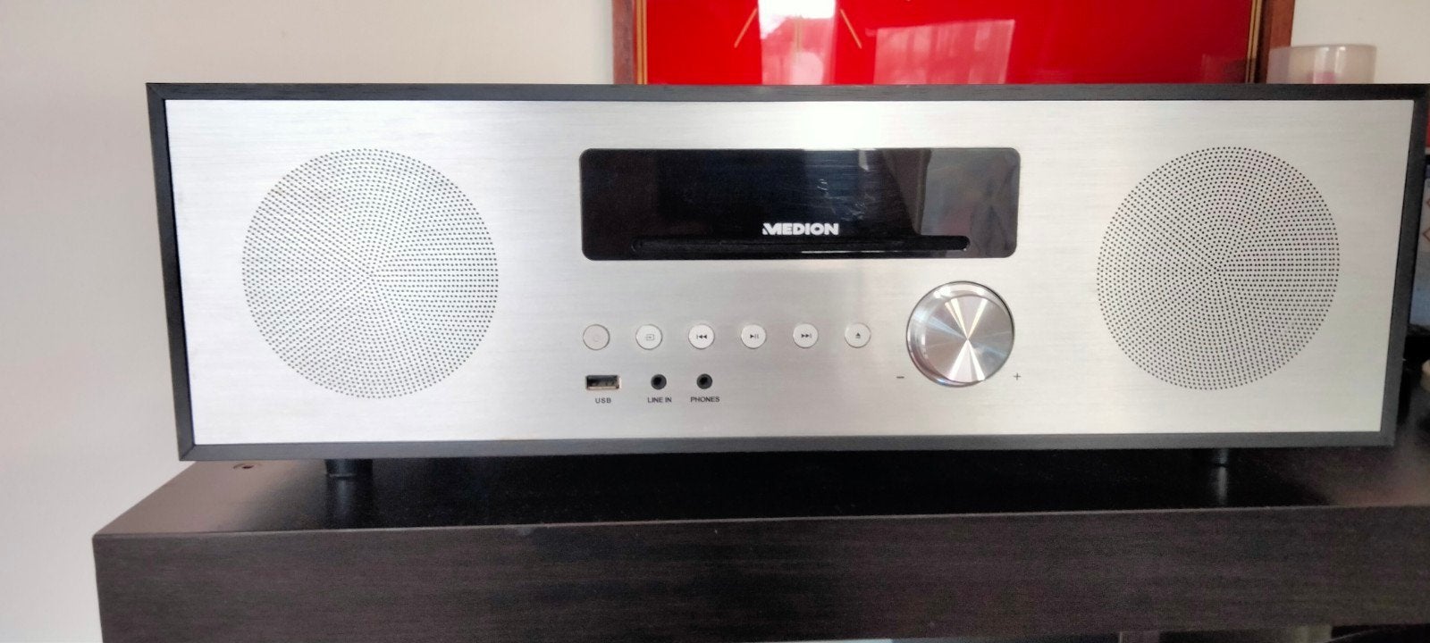 Medion MD4400 DAB+ Bluetooth en CD speler, Ophalen, Gebruikt, Overige typen, Met cd-speler