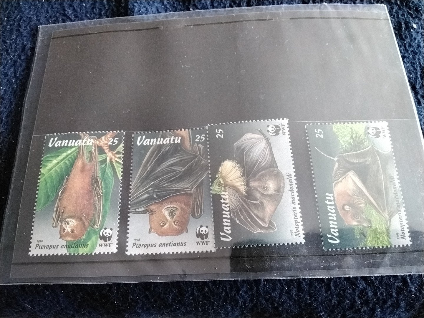 Vleermuizen wwf postfris, Verzenden